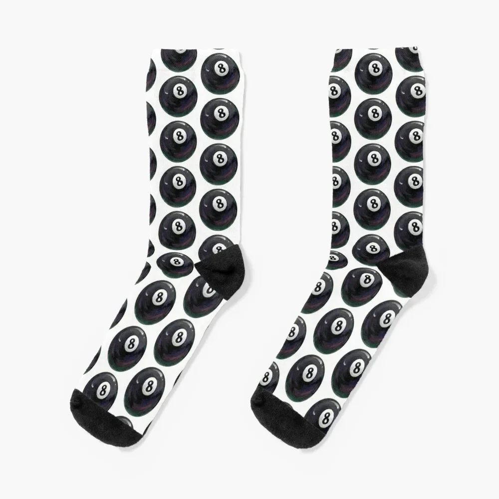 Billiards 8 Ball Socks soccer anti-slip cartoon Wholesale Thermal man winter Socks For Women Men's