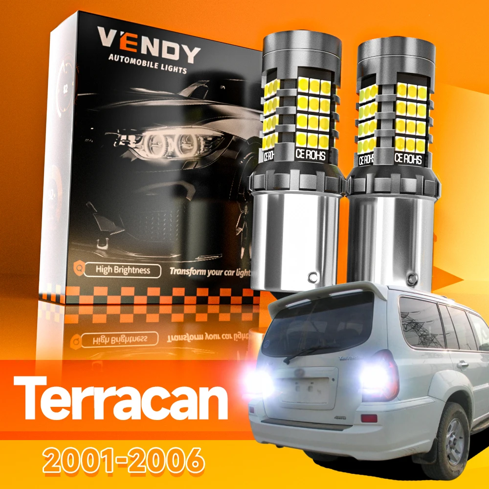 2 stücke Für Hyundai Terracan 2001-2006 LED Reverse Licht Backup Lampe 2002 2003 2004 2005 Canbus Zubehör