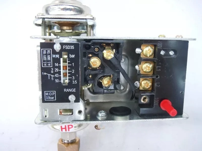 FSD35T controller refrigeration air conditioner dehumidification freezer compressor oil pressure difference switch