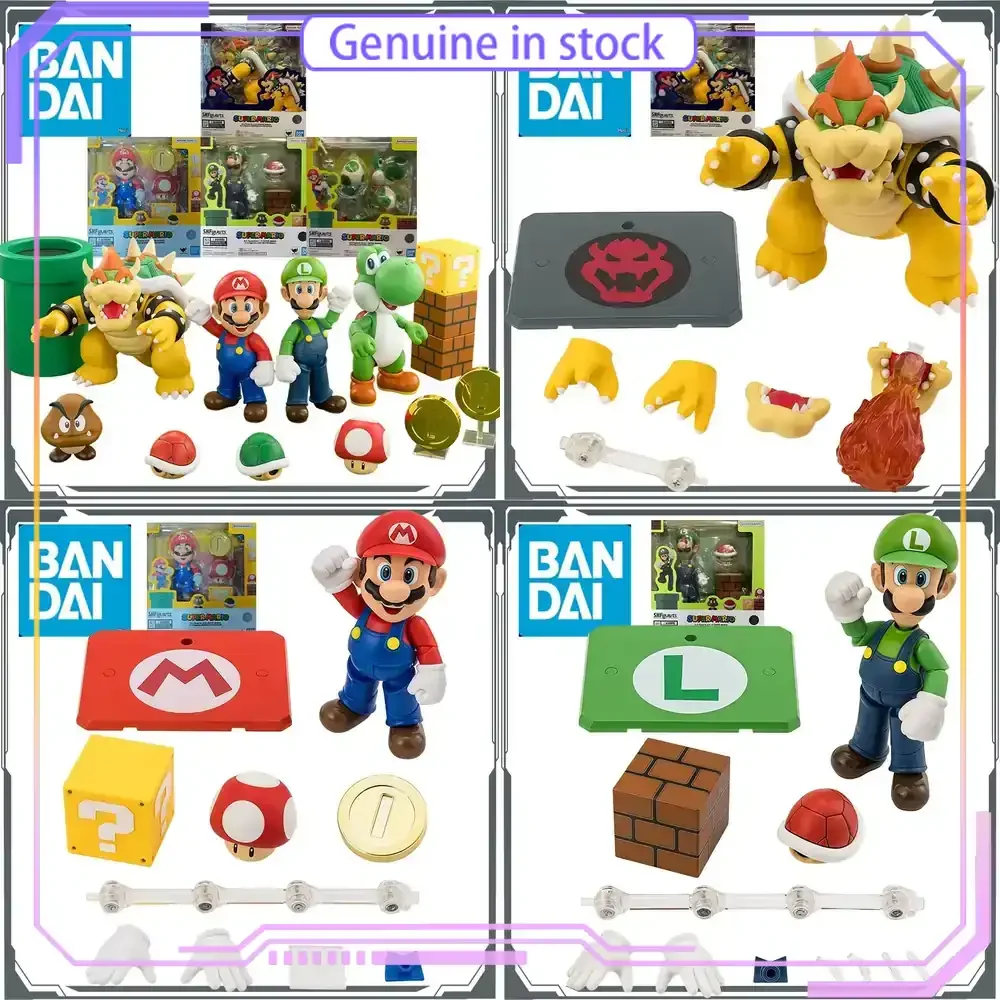 Bandai S.H.Figuarts Super Sewer Worker Action Figure Original Collectible Model Toy for Kids Christmas Gift