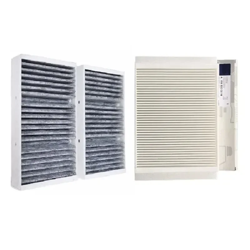 Air Conditioner Air Filter for Mercedes Benz GLE W166 2015-2018 250d 350d 300 400 500 450 AMG 43 63 4MATIC 1668300318 1668300218