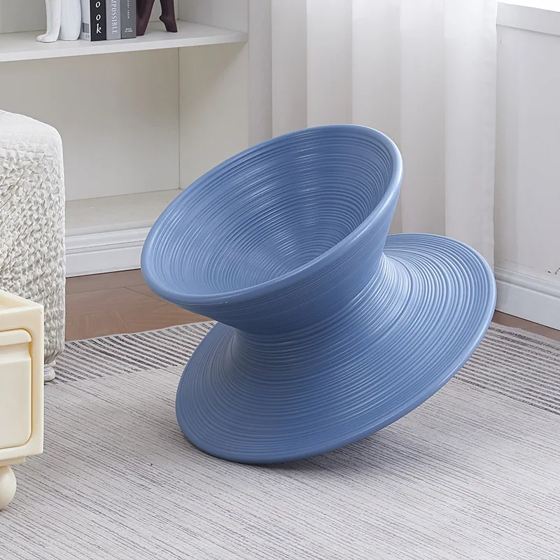 Nordic ins Internet celebrity creative gyro chair shopping mall leisure seat amusement park 360 degree rotating tumbler stool - view 6