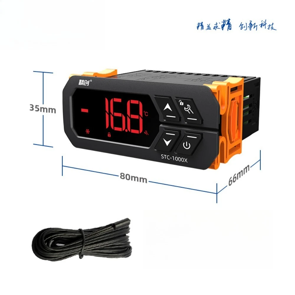 Thermostat STC-1000HX Aquarium Hatching Seafood, Electronic Microcomputer Temperature Controller
