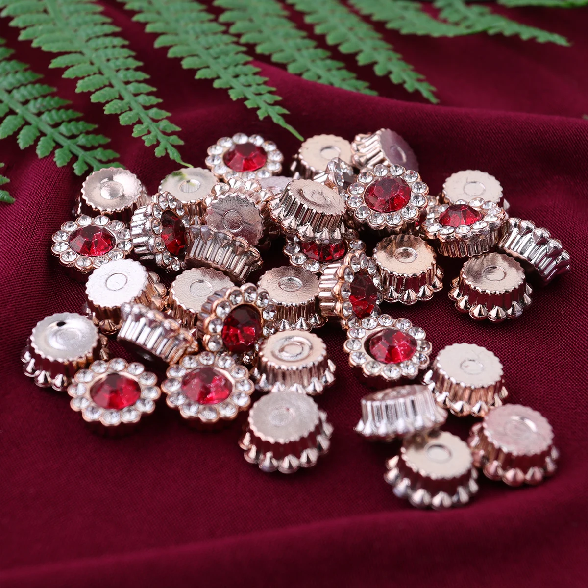 

50pcs Pearl Flower Accessories ABS Material Flat Back Embellishment for Garment Bags Hairb Gift Wrapping Decoration DIY Craft