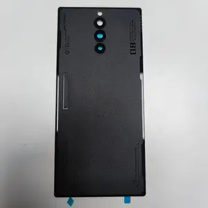 Bilashmart Rear Housing ZTE Nubia Red Magic 8 Pro NX729J 6.8 Glass Back Cover Repair Replace Phone Battery Case With Camera Lens