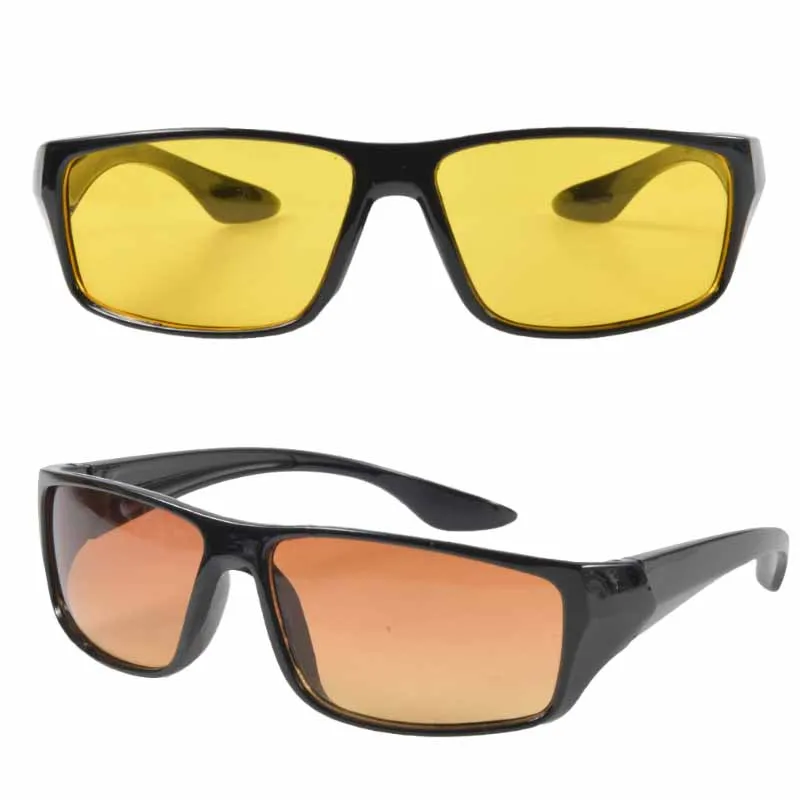Gogle noktowizyjne antyodblaskowe okulary przeciwsłoneczne UV okulary ochronne wzmocnione światło jazda motocyklem okulary samochodowe akcesoria