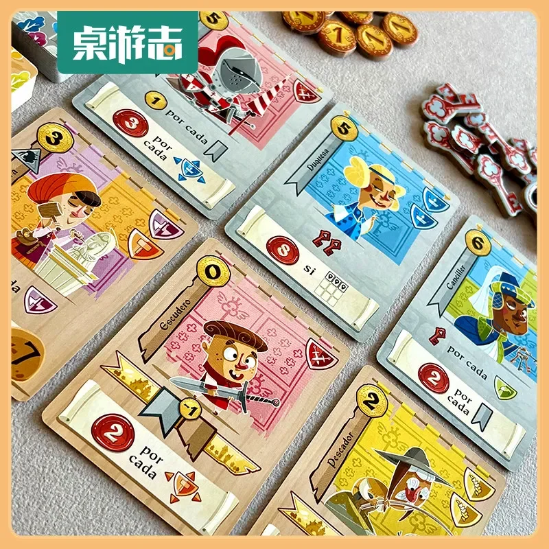 kayou-castle-combo-strategy-board-game-medieval-table-game-with-instant-effects-endgame-bonuses-for-2-4-players-family-games