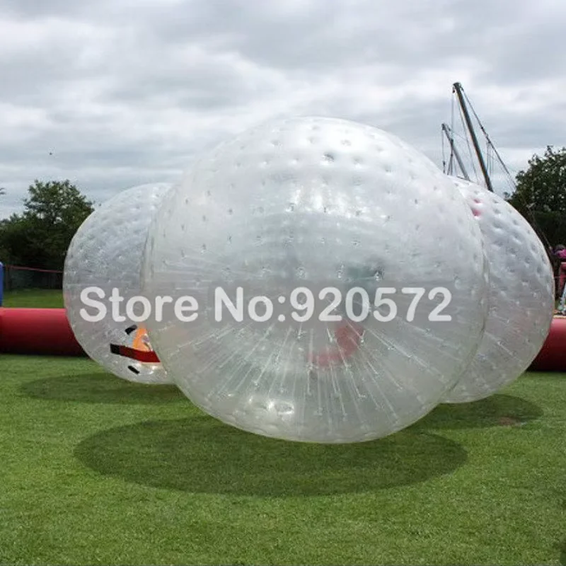 Inflatable Zorb Ball ยักษ์ขนาดมนุษย์หนูแฮมสเตอร์สําหรับคน Go ภายใน PVC หญ้า Ball/Snow Ball 2.5M