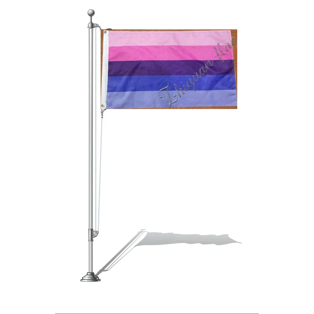 custom 50x80cm LGBT hobby flag 3x5ft polyester Flag with pride banners flag