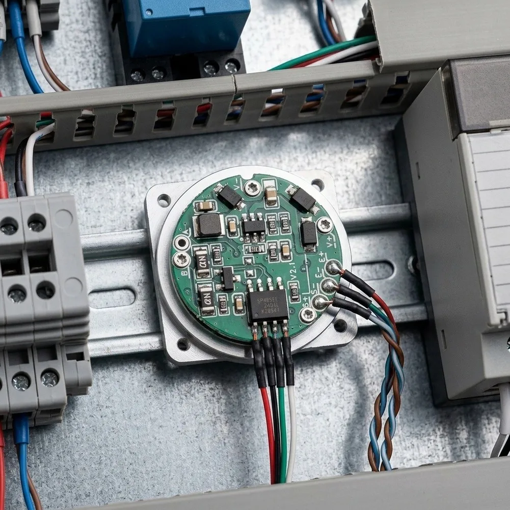 RS485-Compatible Load Cell Module for Weighing Systems 7-28VDC Operating Current Up to 500mA Resolution 1/500000 PCB Mount