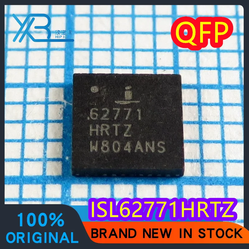 

(1/20 pieces) ISL62771HRTZ Code 62771HRTZ ISL62771 SMD QFN40 Power Management Chip In stock Fast delivery
