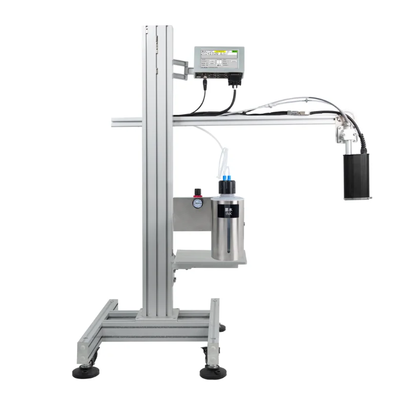 DOD DF100 Series Split-Type Inkjet Printer DOCOD Large Character Coding Machine DX5 Print Head for Metal Tube Stone Coding