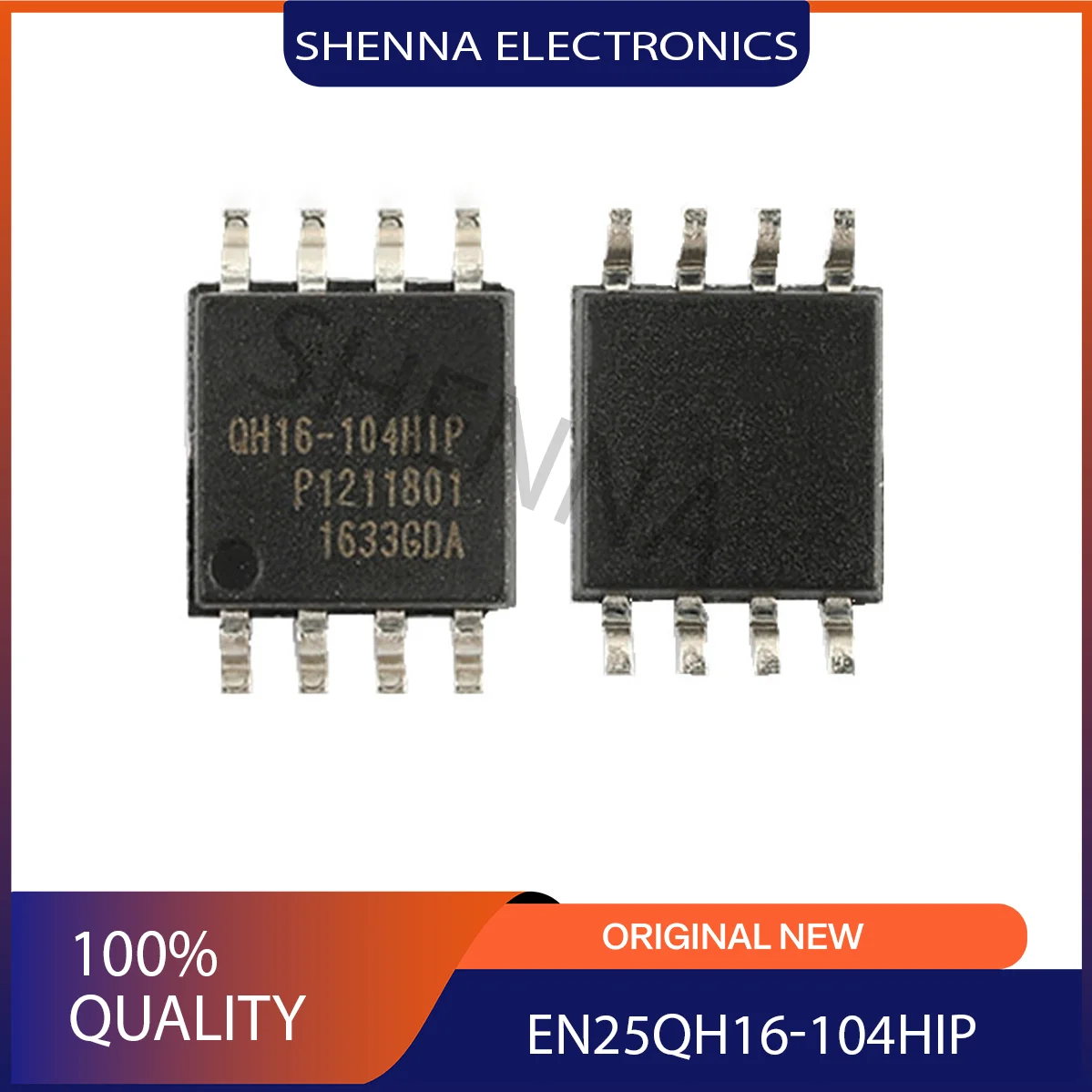10PCS/Lot  Flash memory chips Memory ic  Integrated Circuits  EN25QH16-104HIP  Package Specifications SOP-8