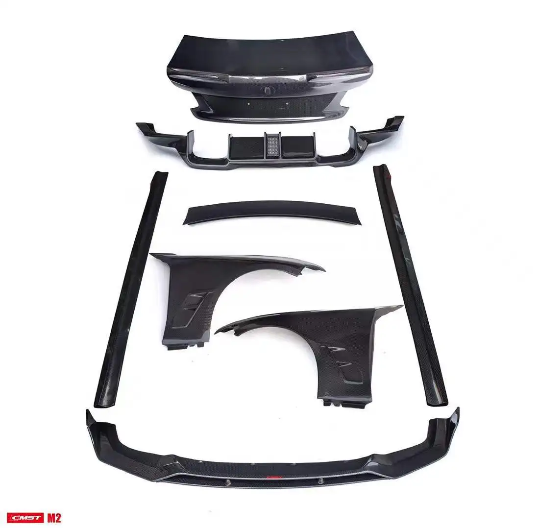 Runde Perfectly Adapts forBMW M2/M2C Upgraded and Modified CMST Style High-quality Carbon Fiber Body Kit Factory Direct Sales