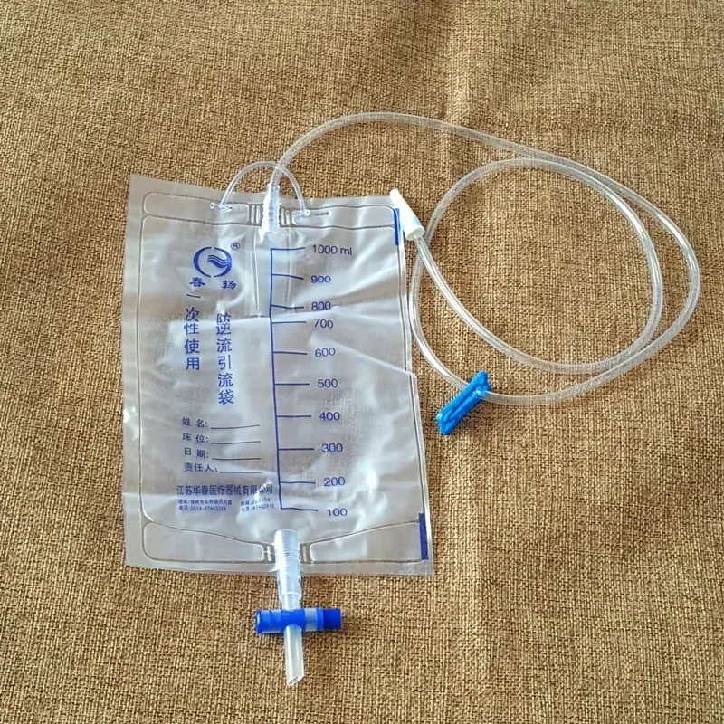 Leg Bag 750ml / 500ml Disposable Urinary Drainage Urine Bag urine collection bags urine collector urinal bag 5pcs