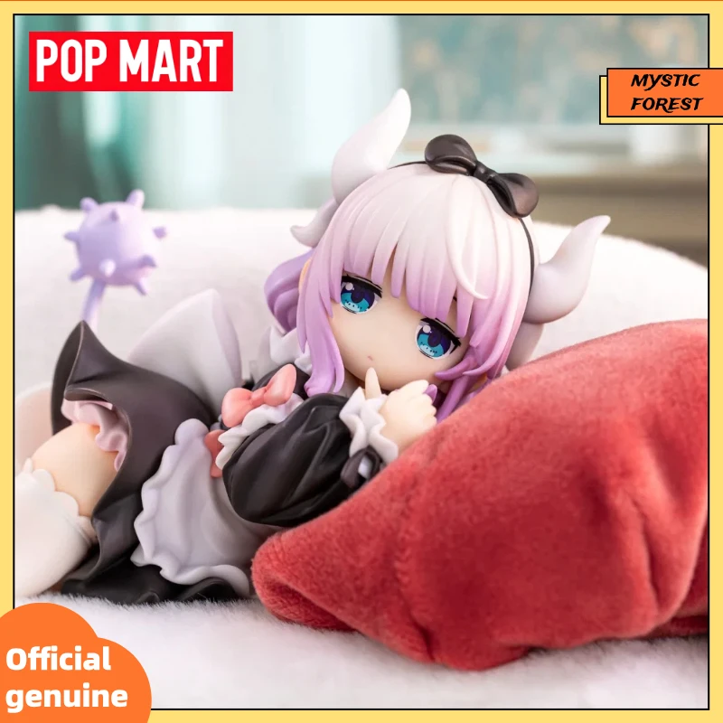 

POP MART GONG Miss Kobayashi Dragon Maid Anime Figure Tohru Kanna Kamui Premium Pvc Figure Home Desk Display Figure Model