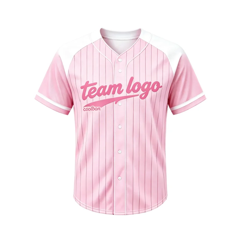 5PCS Personalized Baseball Jersey Button down Full Sublimation for Men Women Customizable Team Sportswear