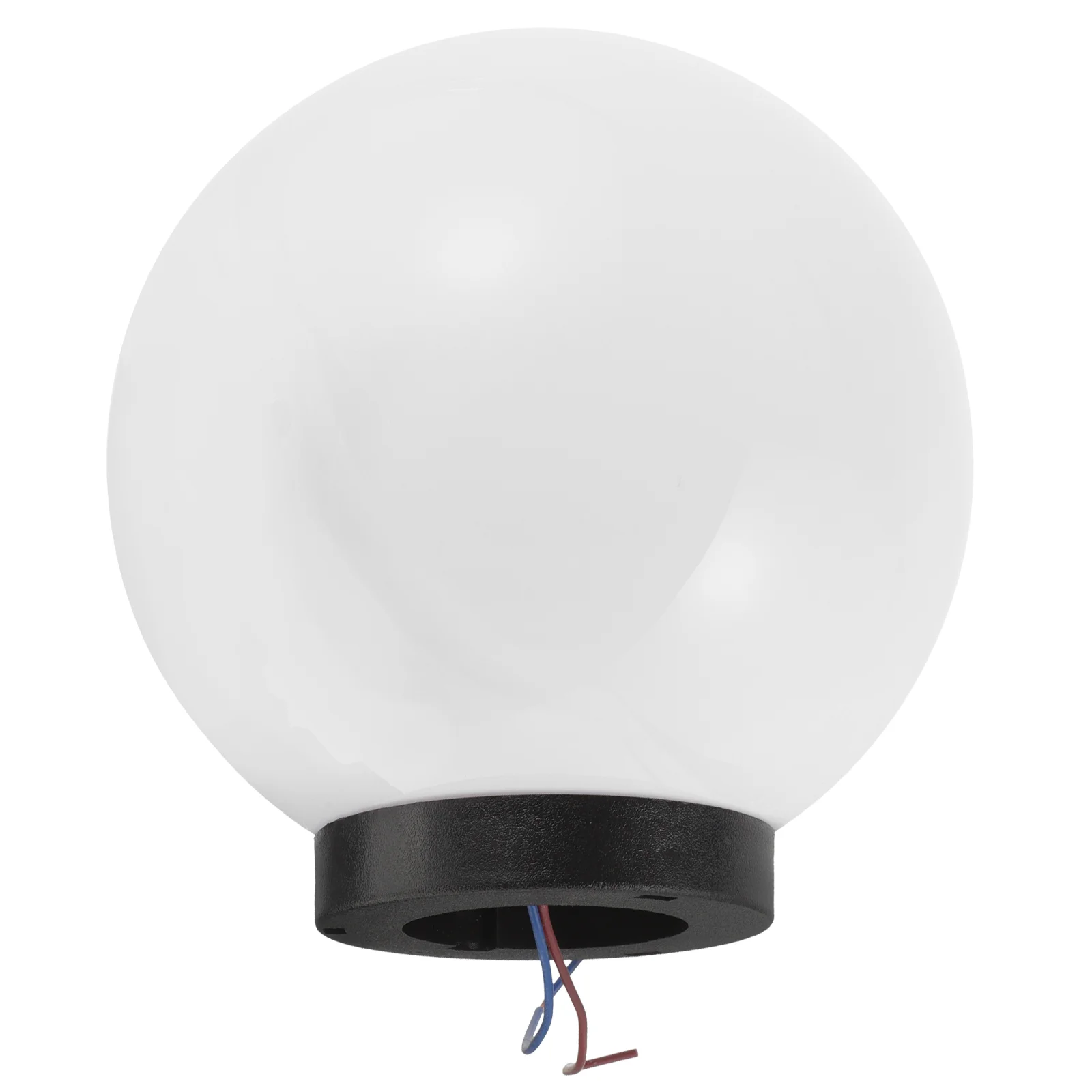 Light Bulb Street Lamp Cover Garden Lights Outdoor Ceiling Wall Shade Globe Lampshade Fixture Plastic Patio