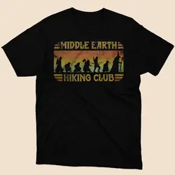 Limited Middle Earth Hiking Club The  The Rin T-shirt Black Size S to 5XL  High Quality 100%Cotton Short Sleeve