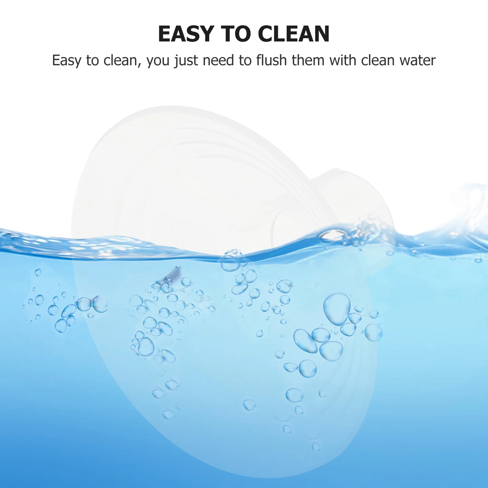 

2Pcs Breast Pump Silicone Accessories Anti Backflow Pads Reusable Duckbill Mountings for Manual Electric Pumps White