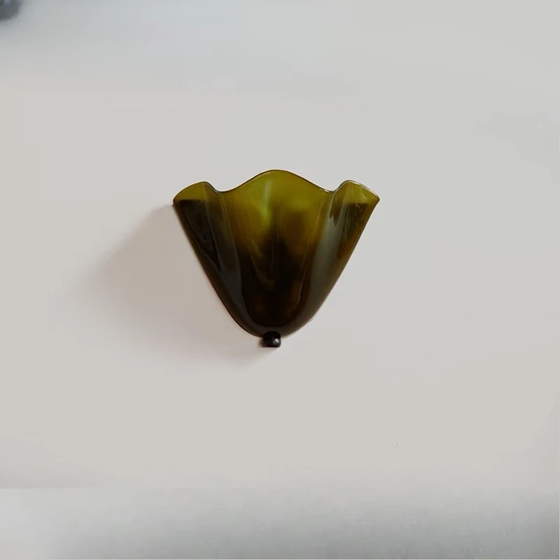 

Vintage wabi sandy wind stained glass art living room bedside lamp wall lamp