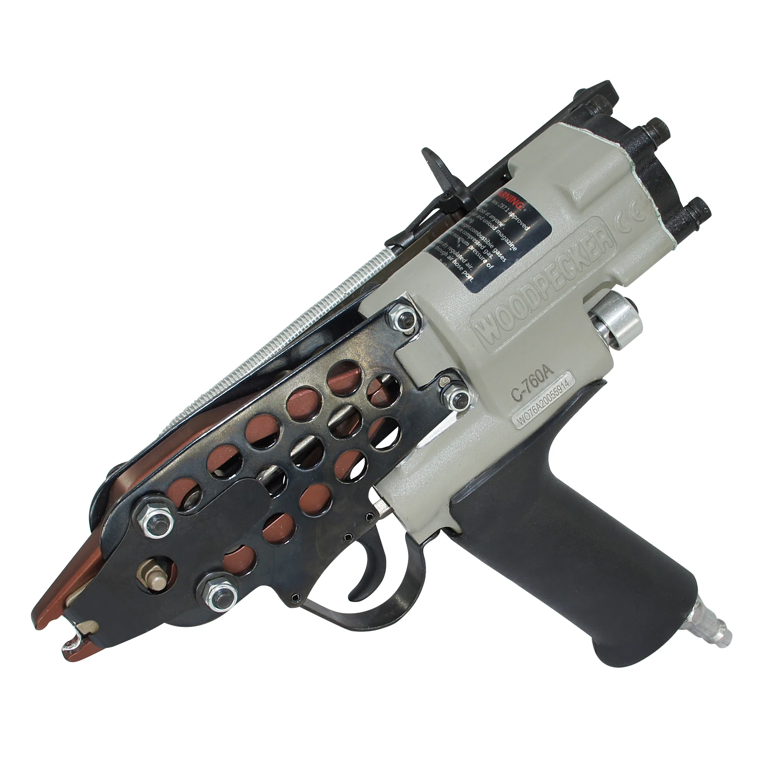 

Woodpecker C-760A 16 Gauge Air Hog Ring Gun Kit, 1/2 Inch Crown , Closed Diameter 3.0-4.0 mm, for Cages, Car Seats
