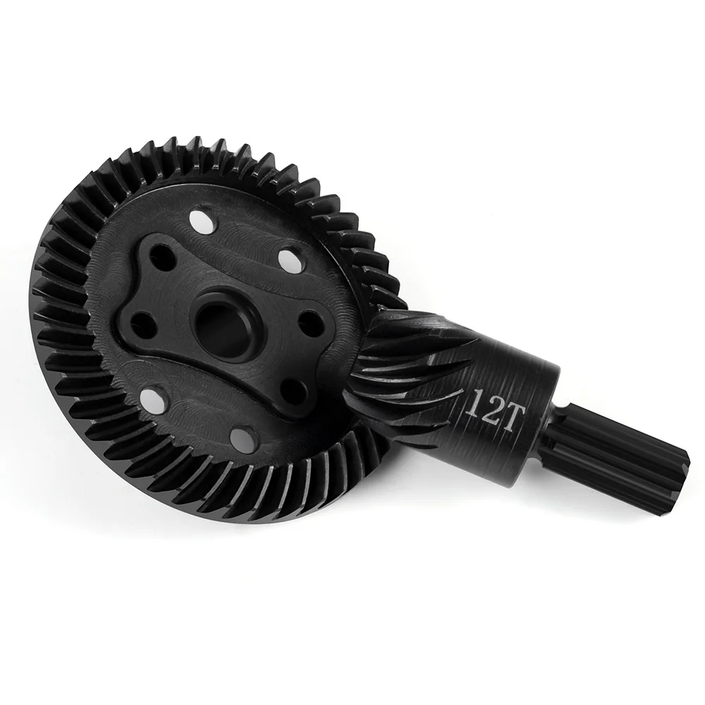 AXSPEED 40cr فولاذ 47 + 12T ترس نقل أمامي/خلفي لـ Traxxas 1/16 Mini Maxx 2S RC ملحقات أجزاء ترقية السيارة