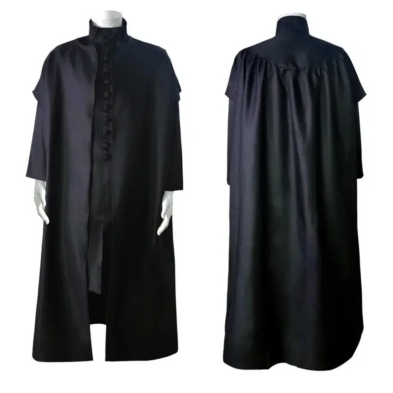Traje Premium de Cosplay: Túnica de Voldemort, Disfraz de Albus Dumbledore, Snape, Profesor McGonagall, Furong, Disfraz de Halloween, Escuela de Magia