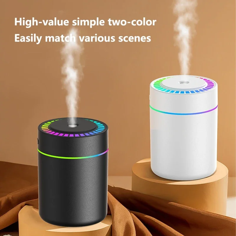 Mini Air Humidifier 180ML Electric Aroma Diffuser Essential Oil Purifier Aromatherapy Mist Maker Lights For Car Home