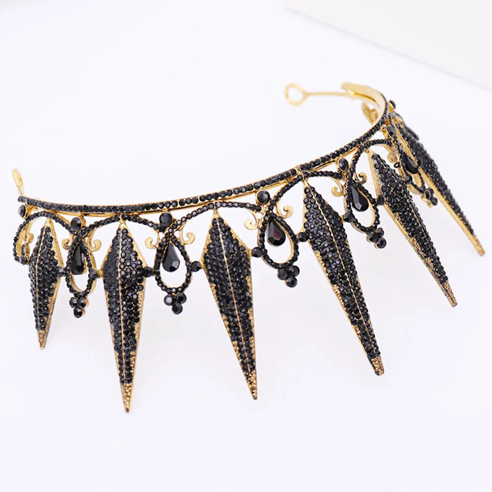 

Bride Crown Headband Wedding Hair Jewelry Crystal Design Lightweight Durable Bridal Tiara Engagement Parties Accessories Hair