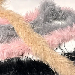 Misshert Multicolor Kunstbont Lint Pluizige Faux Bont Versieringen Tapes Voor Kleding Rand Schoenen Pluche Naaien Decor Accessoires