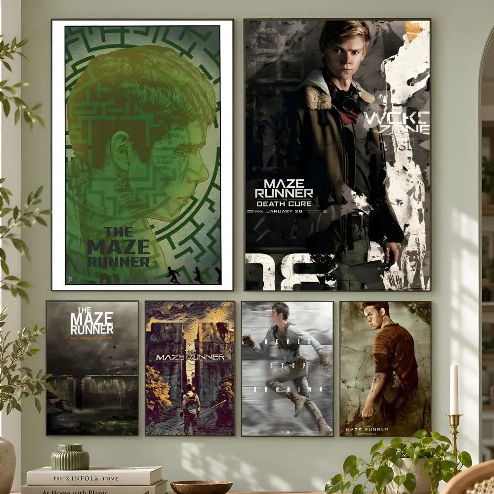 Movie Series The Maze Runner Poster Wall Art Home Decor Living Room Bedroom Office Dorm Apartment Gift
