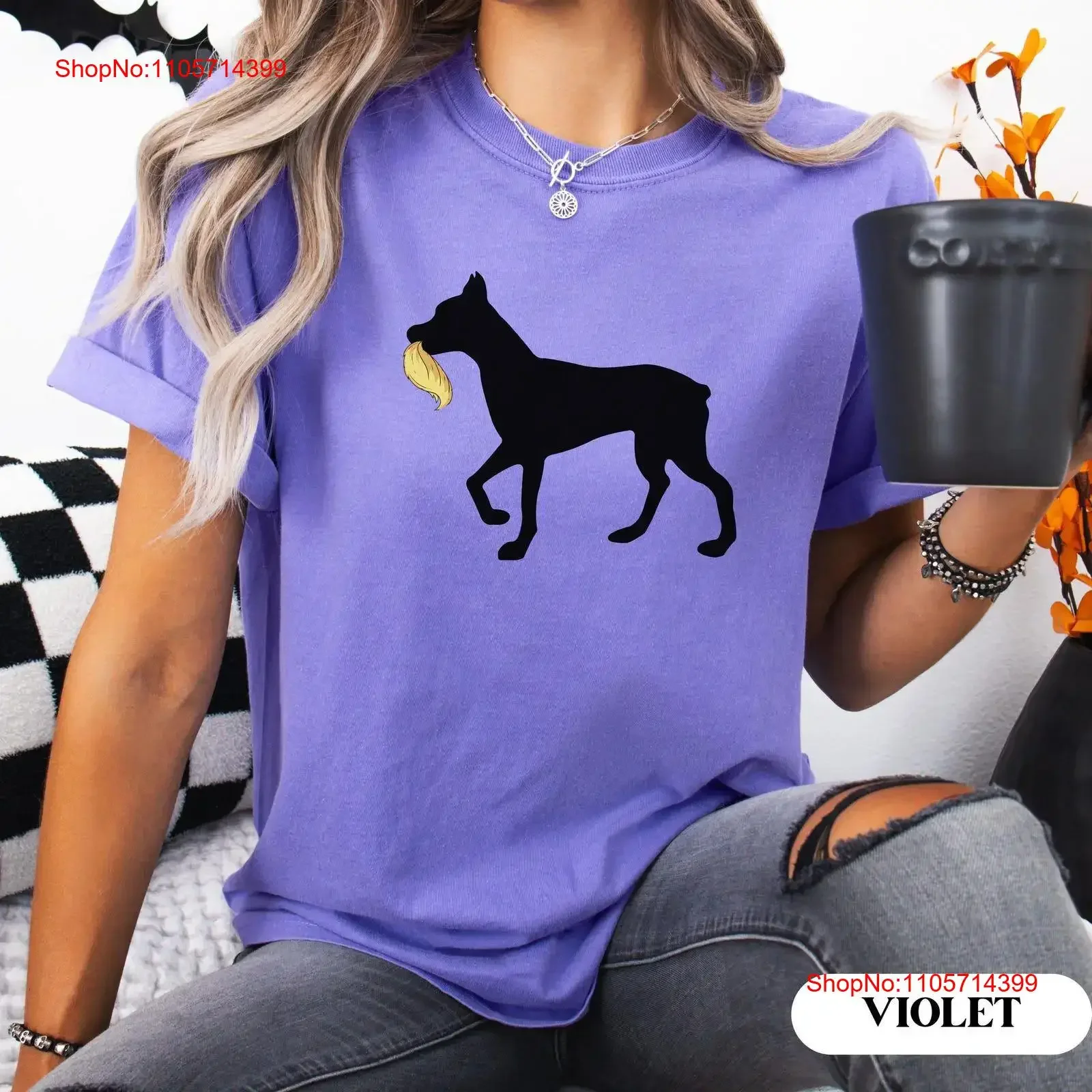 Dog Ladies for Kamala Harris 2024 T Shirt President Democrats GifT vintage Washed Comfortable Soft Breathable designer clothes