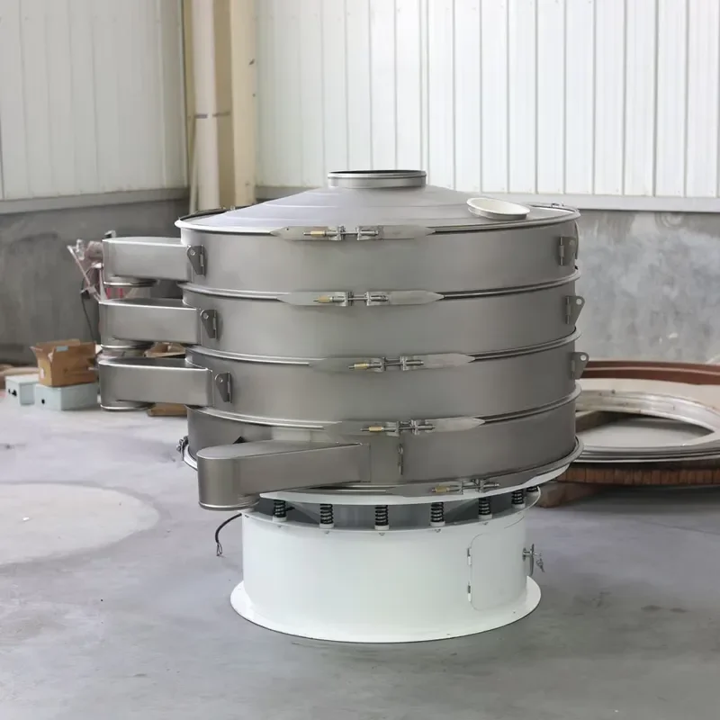 Ultrasonic Rotary Sand Machine | for Quartz Sand Screening with CE Standard