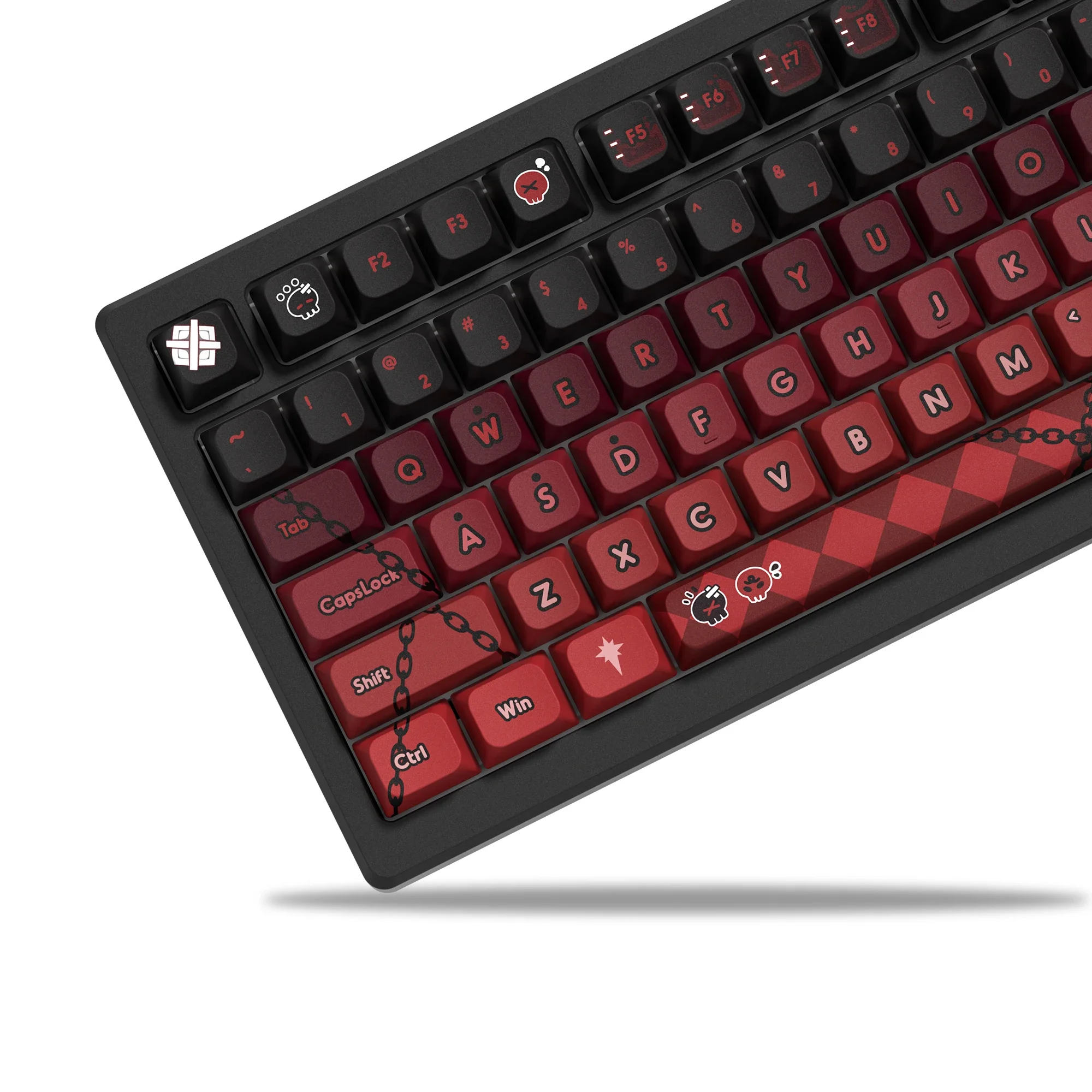 

Original height pbt five-sided sublimation customized personalized keycaps