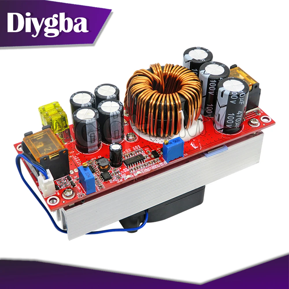 1500W 30A High Current DC-DC DC Constant Voltage and Constant Current Booster Power Module Electric Vehicle Booster