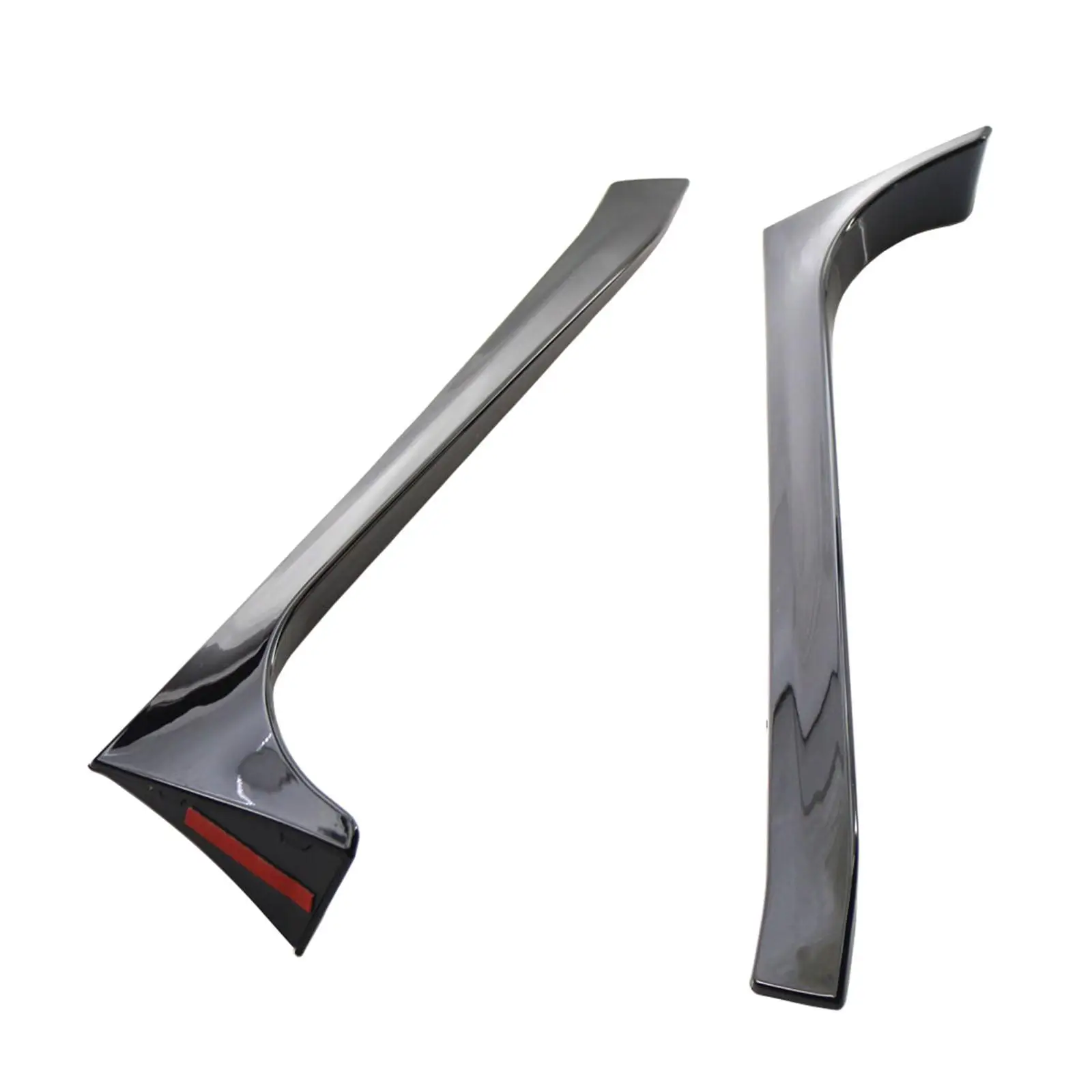 2Pcs Rear Window Side Spoiler Wing Car-Styling for VW Golf 6 GTI Gloss Black Auto Accessories