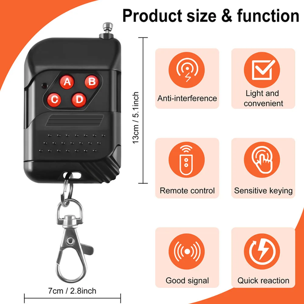 Ricevitore telecomando Wireless XLR portatile a 3 pin per macchina per nebbia di fumo DJ Stage Controller recettore appannamento 400W 900