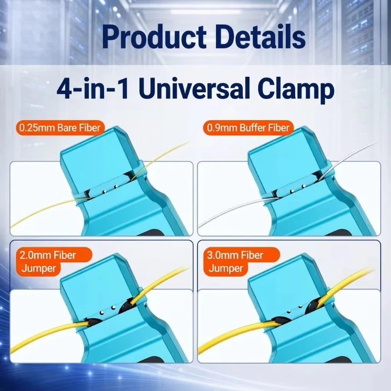 5-in-1 Live Fiber Identifier Integrated OPM VFL RJ45 Tester Multi-scenario Network Detection