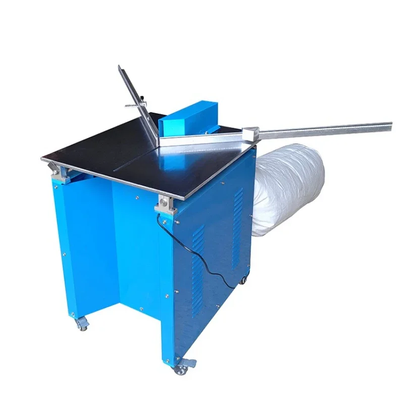 

Vacuum corner cutting machine