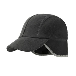 Cap Earflap Women Men Hat Autumn Winter Warm Fleece Accessory Hiphop Outdoor Hiking Sports