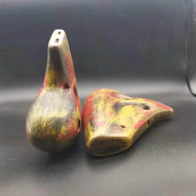 الفخار الأكرينا 16 حفرة الرجعية الأكرينا صفارات صغيرة دائم الأكرينا الناي المهنية الأطفال الكبار الرياح آلة موسيقية