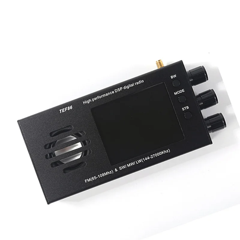 3.2 Inch LCD Display TEF86 High Performance DSP Digital Radio, Supports SW/MW/LW Bands