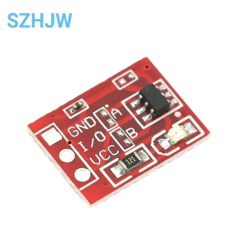 10PCS TTP223 Touch Button Module Capacitor Type Single Channel Self Locking Touch Switch Sensor