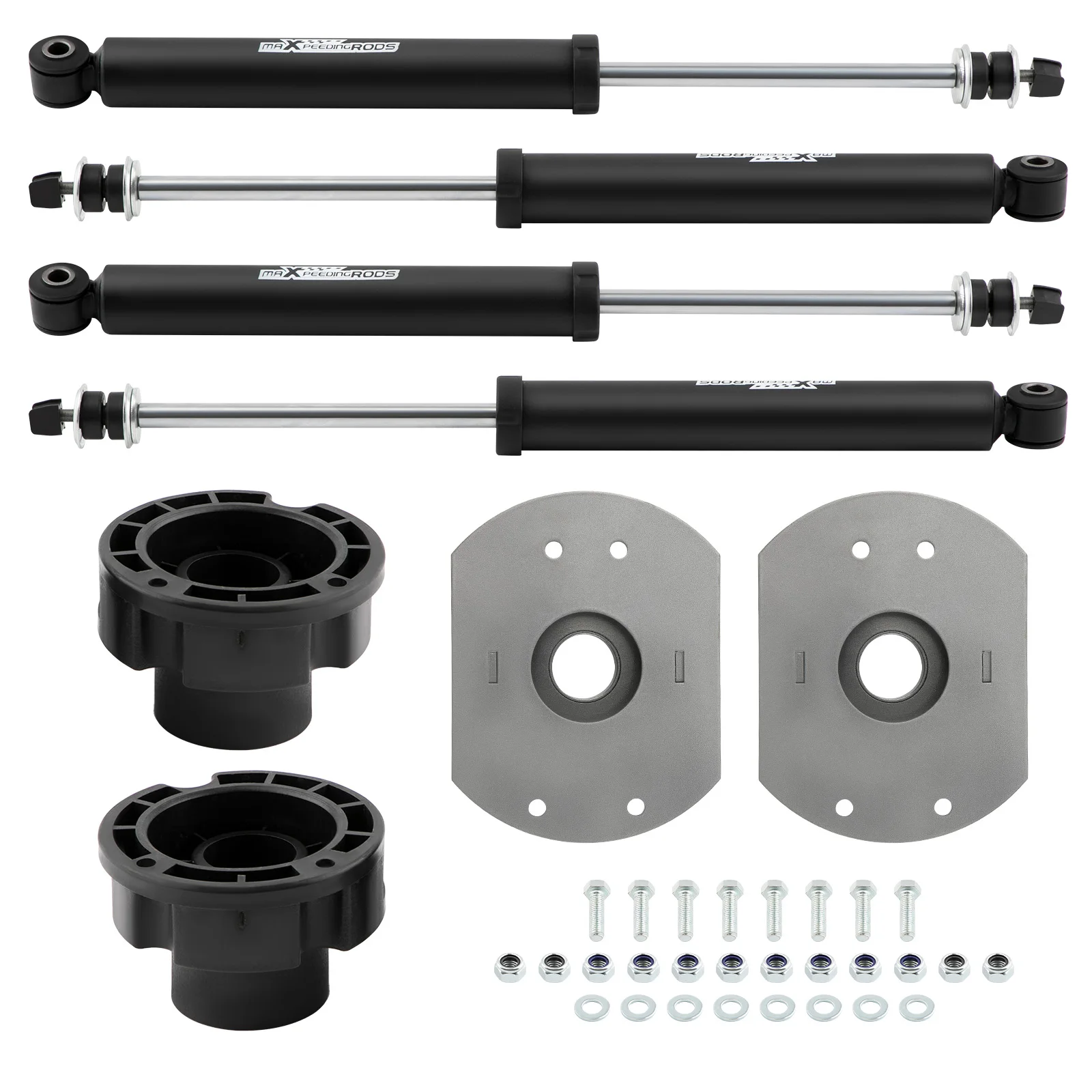 

2.5" Front 1.5" Rear Lift Kit Coil Spring Spacers for Ram 2500 4WD 2014-2022