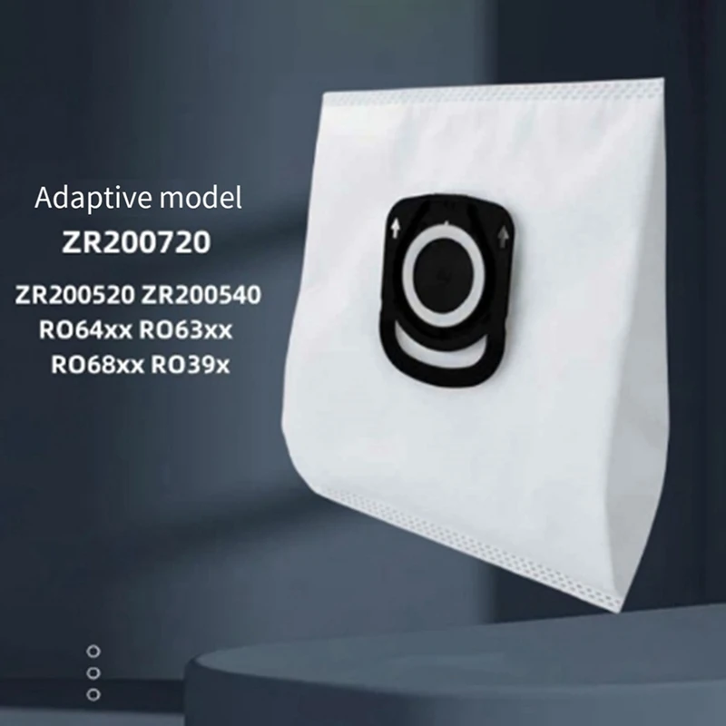 เหมาะสำหรับชุด ZR200520ที่มีโชคดีโรเวนต้าอะไหล่เครื่องดูดฝุ่นวัสดุสิ้นเปลืองถุงหูรูดผลิตภัณฑ์ที่ไม่กระเป๋าทอ