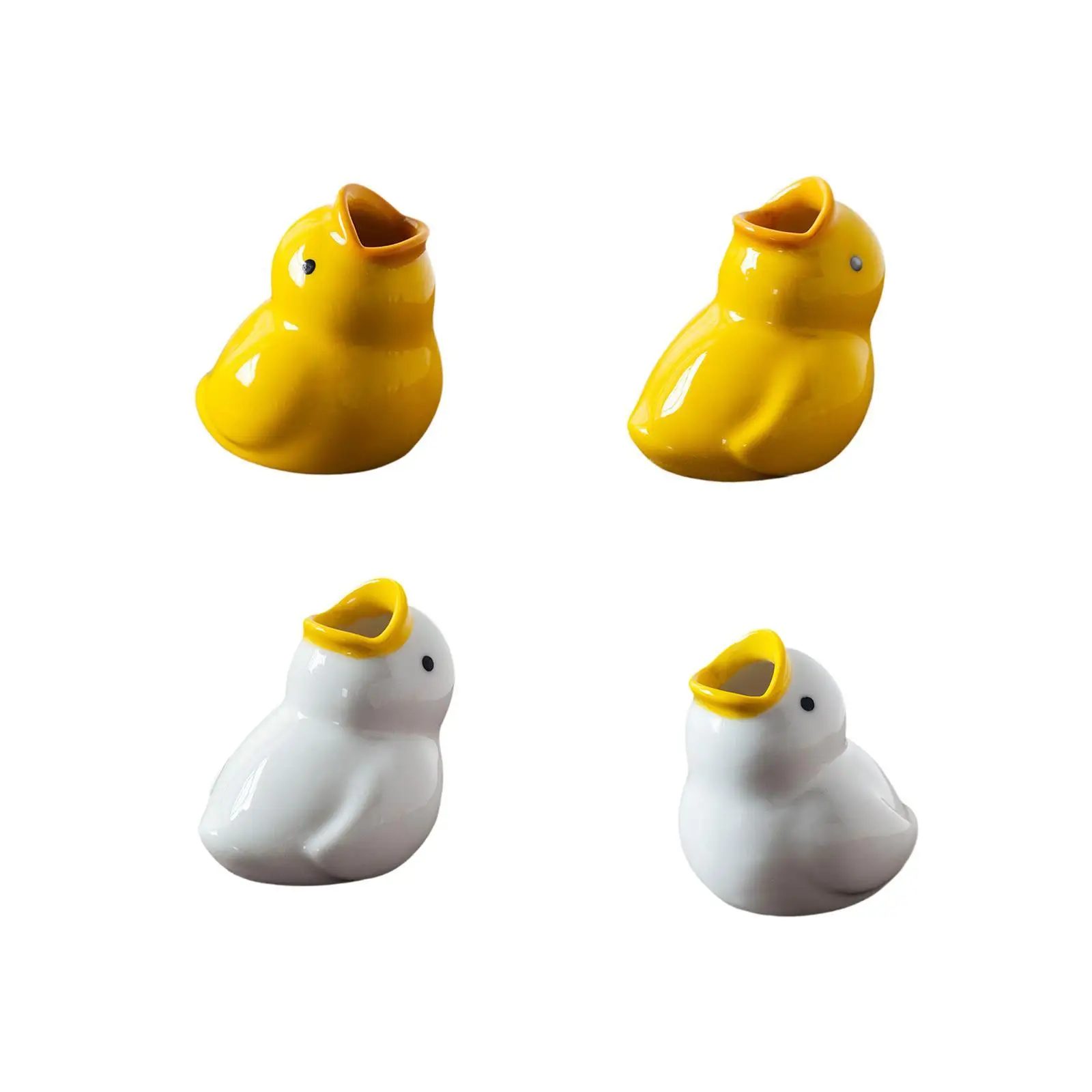 Duck Ceramic Toothbrush Holder Tooth Brush Stand Lightweight Table Creative