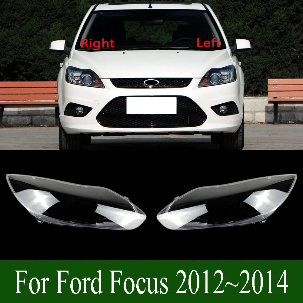 

Для Ford Focus 2012 ~ 2014 Оригинальная версия корпуса лампы налобный фонарь прозрачный налобный фонарь затеняющий объектив оргстекл