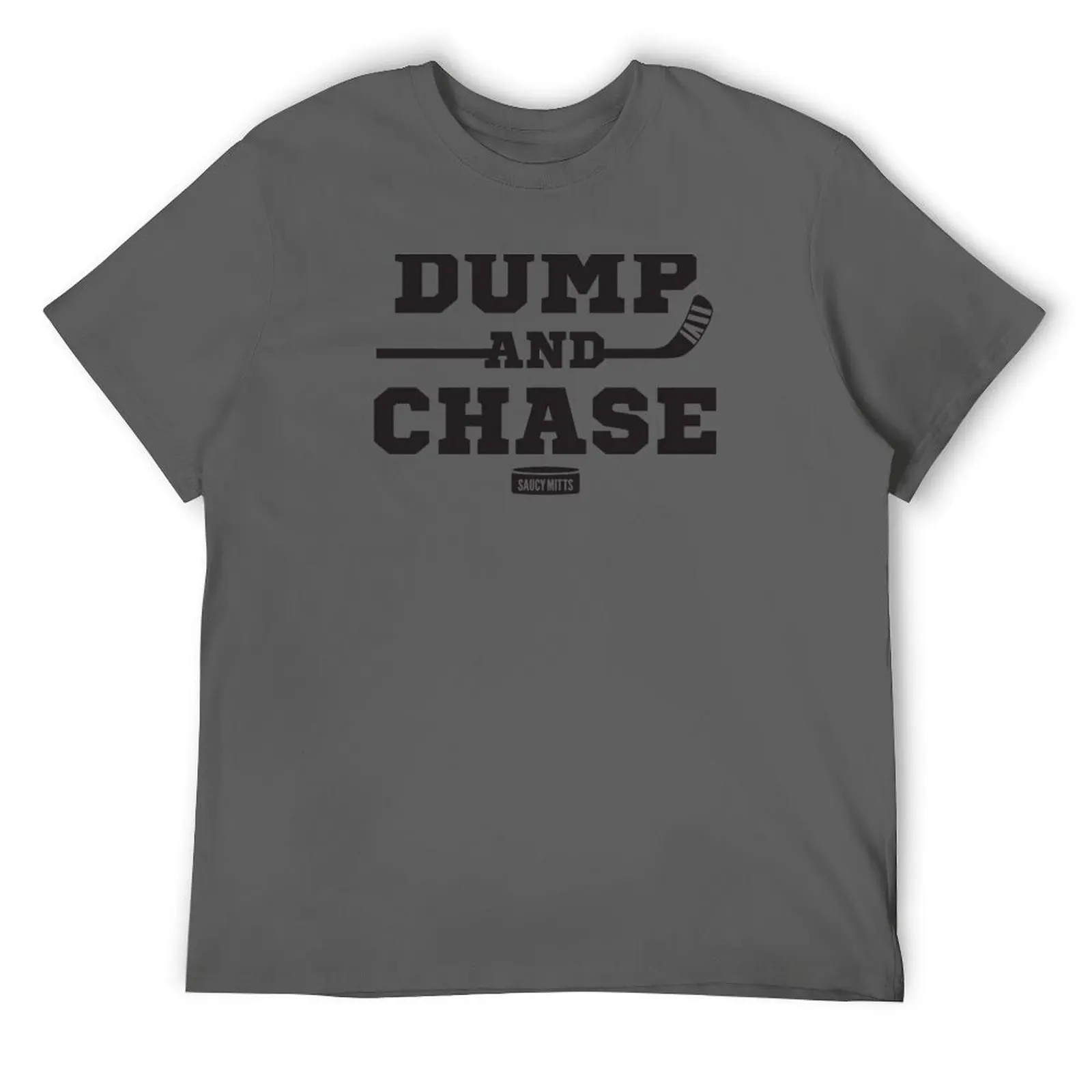 Dump and Chase Hockey 2 T-Shirt vintage clothes anime t shirts sweat shirts, men