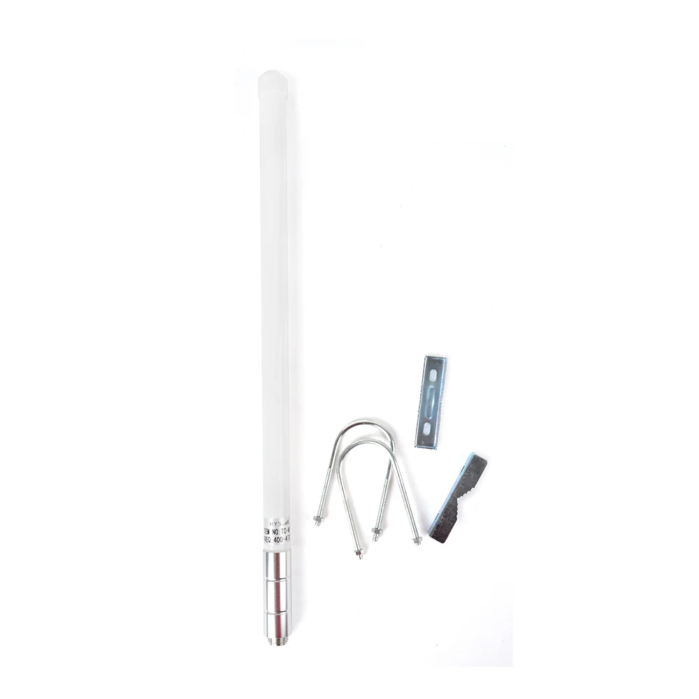 HYS Antenna VHF/UHF 87 Pollici Per Base, Guadagno 5.5/8.5 DBi, Connettore SL16 Per Ricetrasmettitori